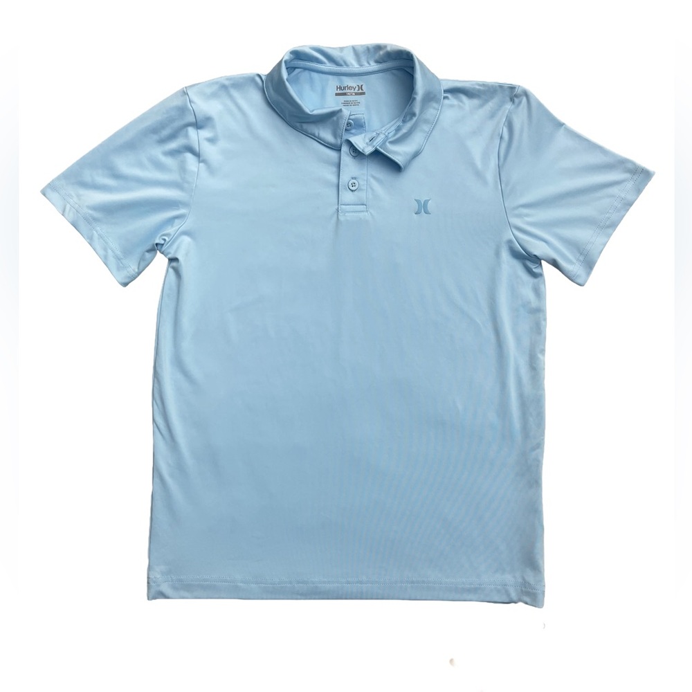 Hurley Boys Polo Shirt | XL (14/16) | Blue Dream